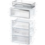 Balay 3KFC879 440L Frigorífico Combi No Frost Cristal - Imagen 4