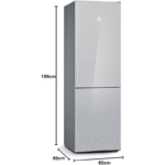 Balay 3KFD565 Frigorífico Combi No Frost Serie Cristal - Imagen 2