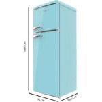 Cecotec Bolero CoolMarket 2D Origin Frigorífico Retro 2 Puertas Variaciones - Imagen 3