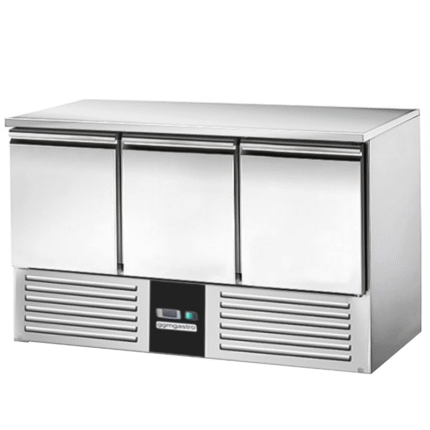 GGM Gastro SAG147END 368L 240W Mesa de Refrigeración Premium Acero Inoxidable