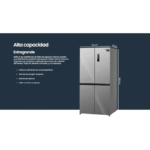 Infiniton AMCB-415CD82XET 415L Frigorífico Americano No Frost Inox - Imagen 7