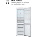 LG Frigorífico Combi 2 Puertas Door Cooling+ 2m 374-419L Serie Premium - Imagen 4