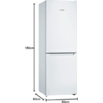 Bosch Frigorífico Combi Serie 2 No Frost MultiAirFlow - Imagen 3