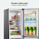 CHiQ FBM157L42 157L Frigorífico Combi Compacto Inox - Imagen 11