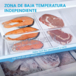 Midea Frigorífico Combi No Frost 59,5 cm x 188/201 cm Blanco/Inox 224-256L - Imagen 6