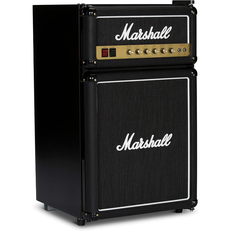 91jmwZ58gAL._AC_SL1500_.png Marshall MF-3.2 92L Mini Nevera Diseño Amplificador Negro - Imagen 1
